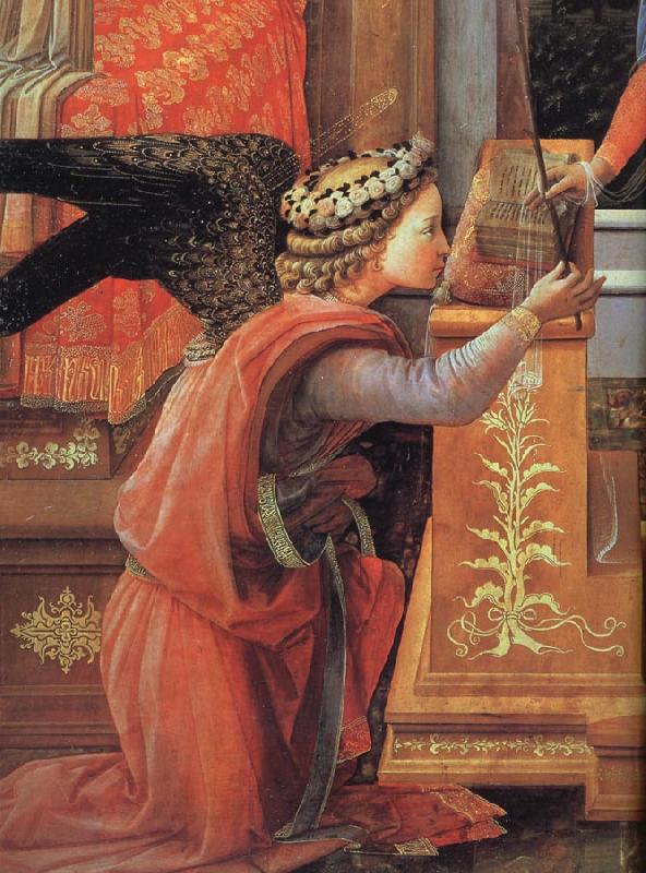 Fra Filippo Lippi Details of The Annunciation Sweden oil painting art